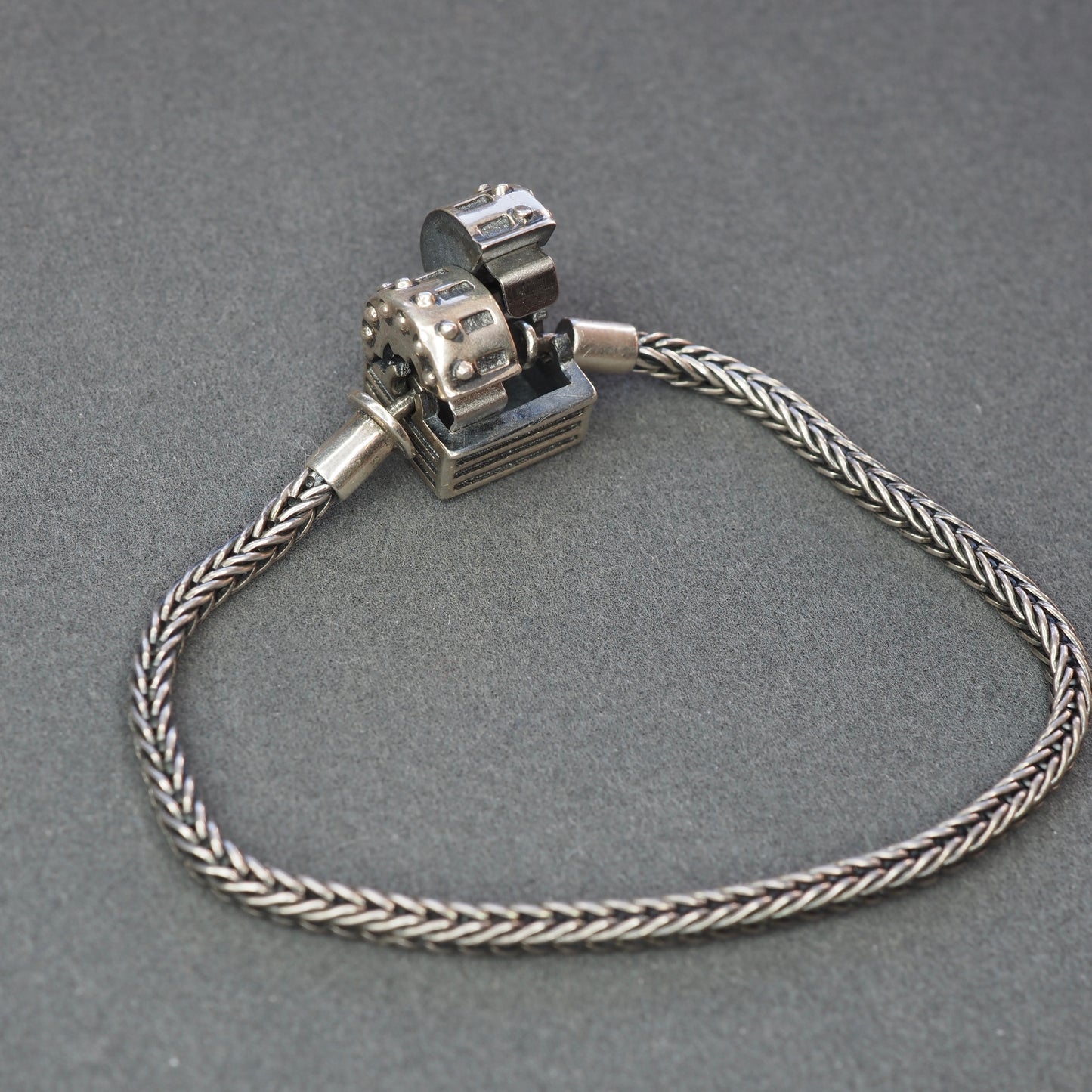 Elfbeads Retired TREASURE CHEST LOCK + chain 15cm or 20cm