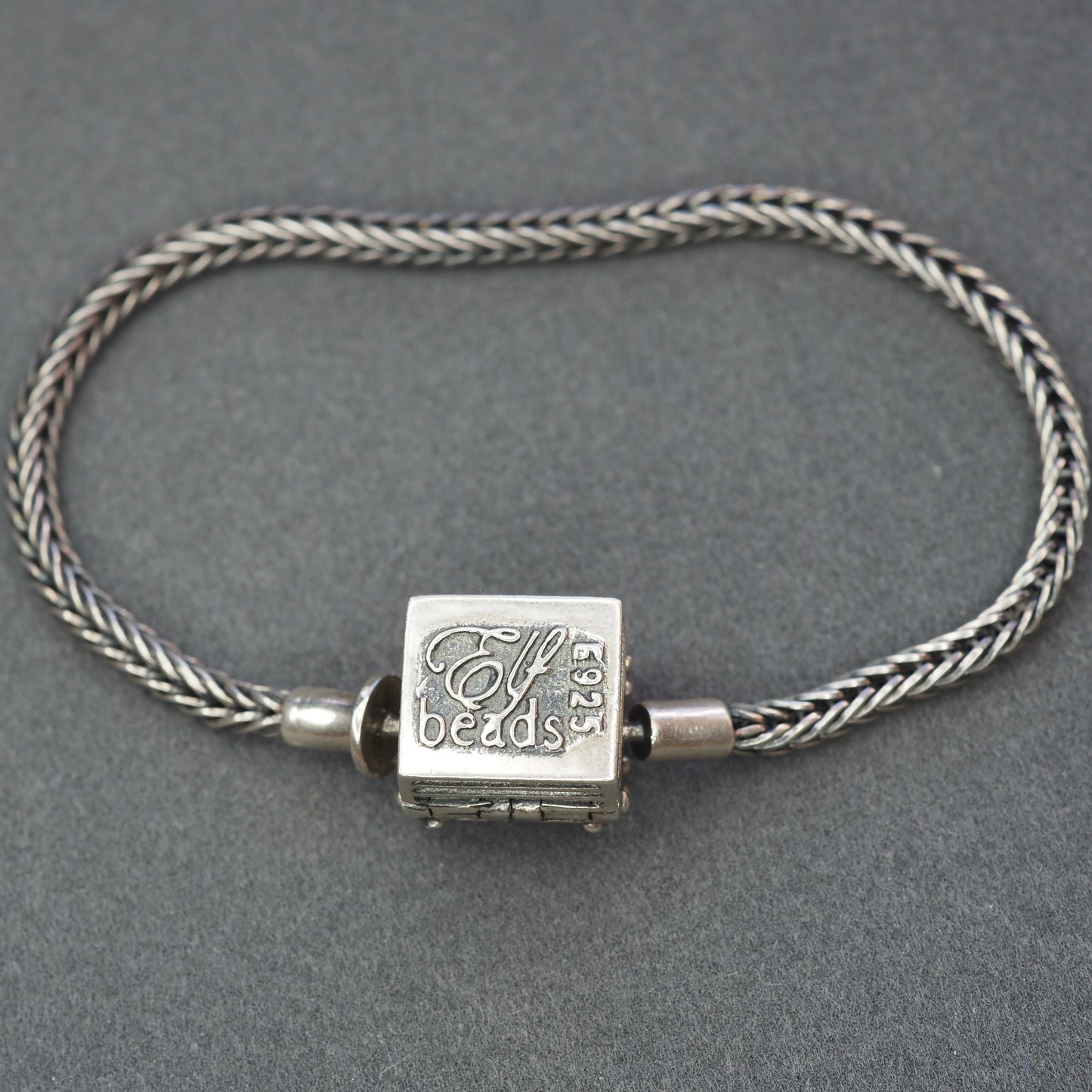 Elfbeads Retired TREASURE CHEST LOCK + chain 15cm or 20cm