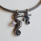 Eske Storm Seahorse Pendant Small
