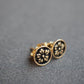 ACA Gold earing 14K Gold Sakura A pair 1.6g