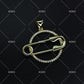KOKO Lovely Pin Pendant 14K Gold Plated