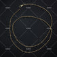 KOKO Ball Necklace 60cm 14K Gold Plated