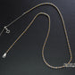 KOKO 2-Tone Silver necklace 40+5cm