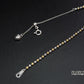 KOKO 2-Tone Silver necklace 40+5cm