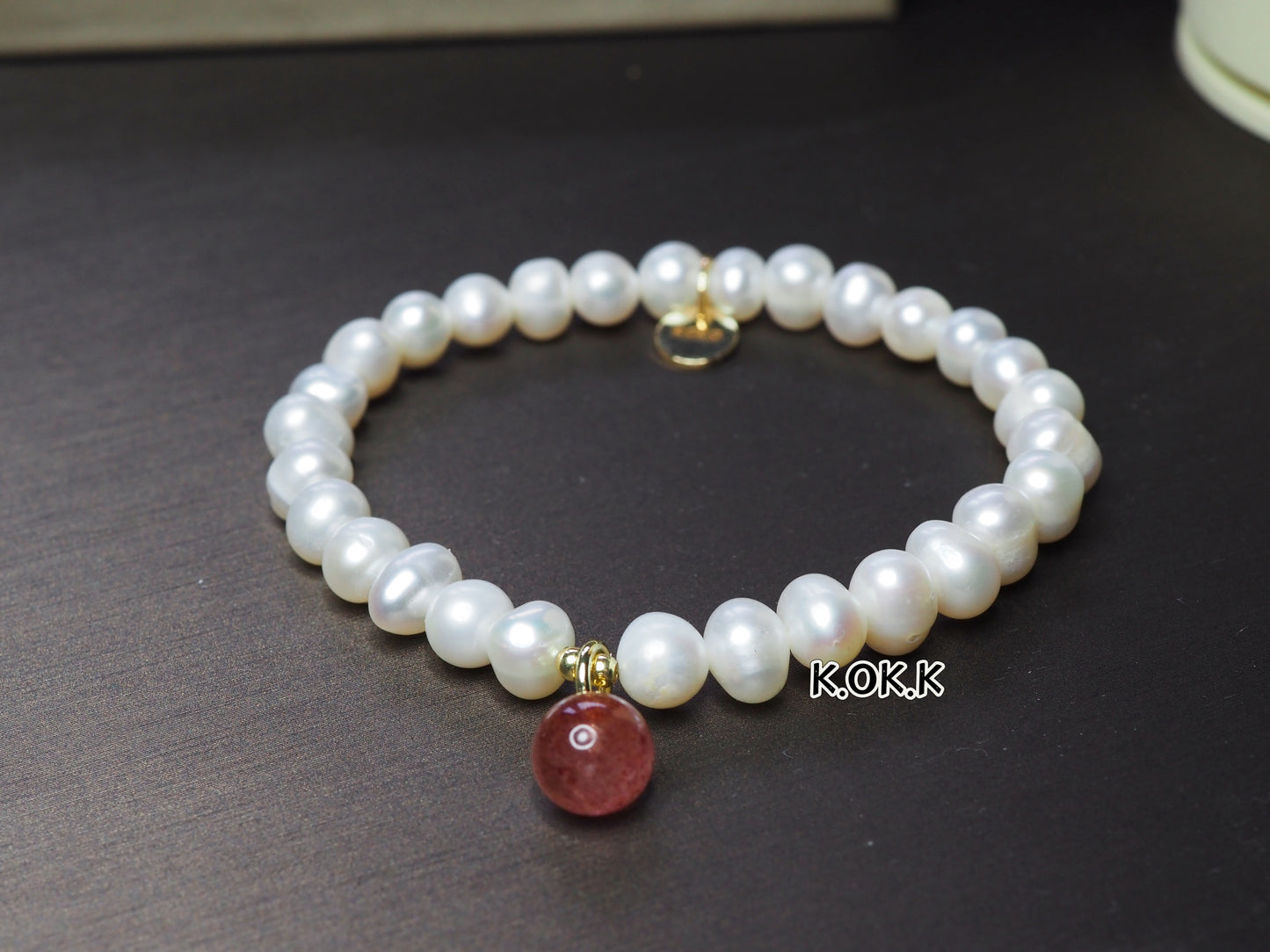 KOKO Strawberry Pearl Bracelet