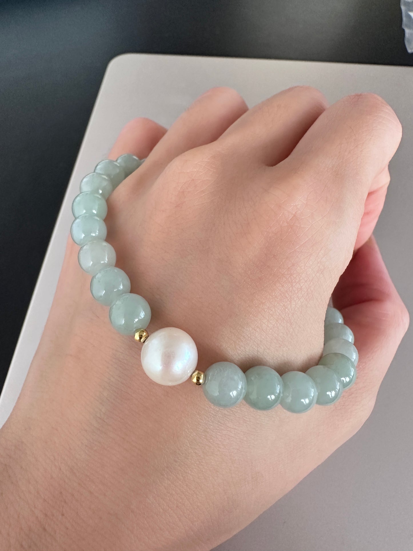 Sheng Ji - Treasures of Ocean - Myanmar Type A Jadeite Jade
