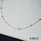 KOKO - Stellar Fantasy Collection - Rainbow Necklace 40+5