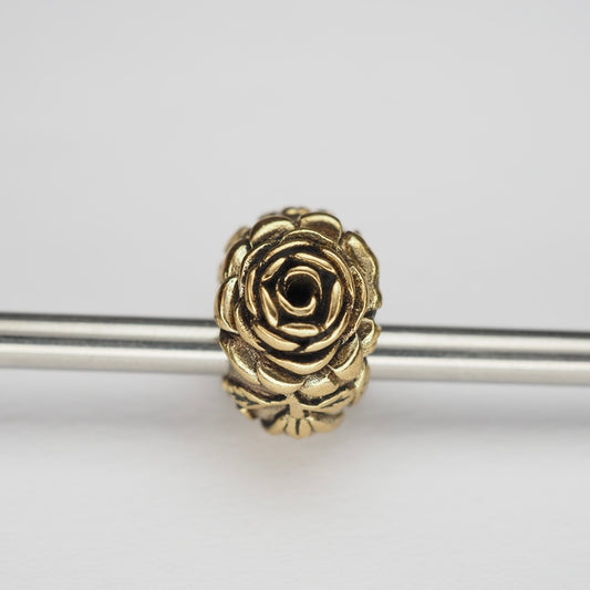 Redbalifrog Rose bead copper