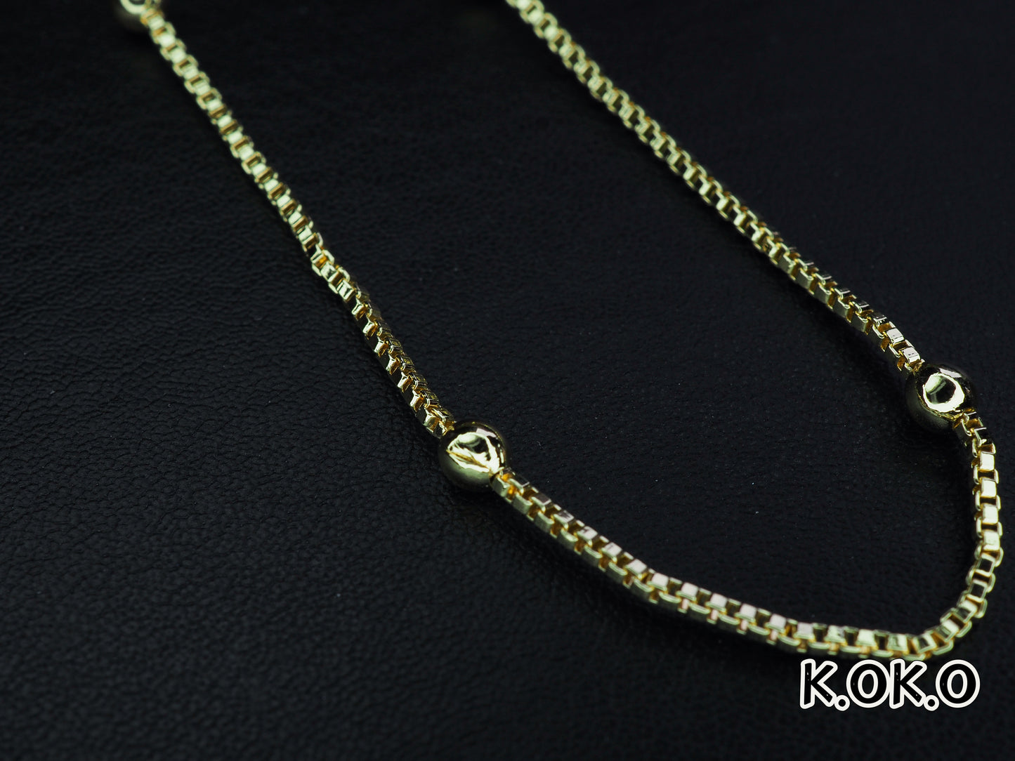 KOKO -  Mia Ball Chain Necklace 60cm
