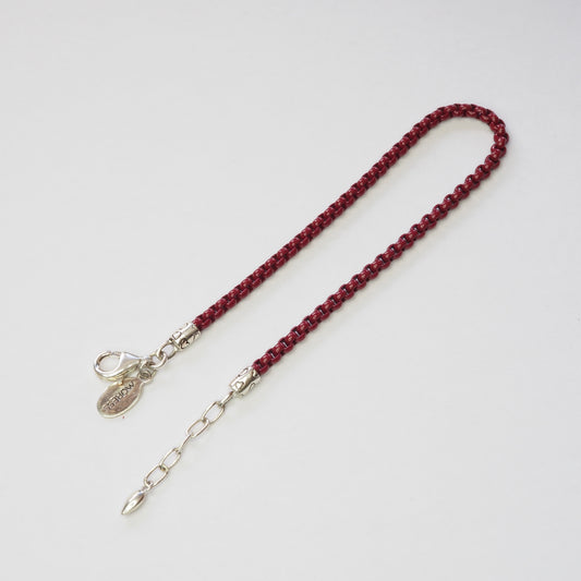 Moress  -POMPEIAN RED POP BRACELET 18.5cm + 3 extend chain
