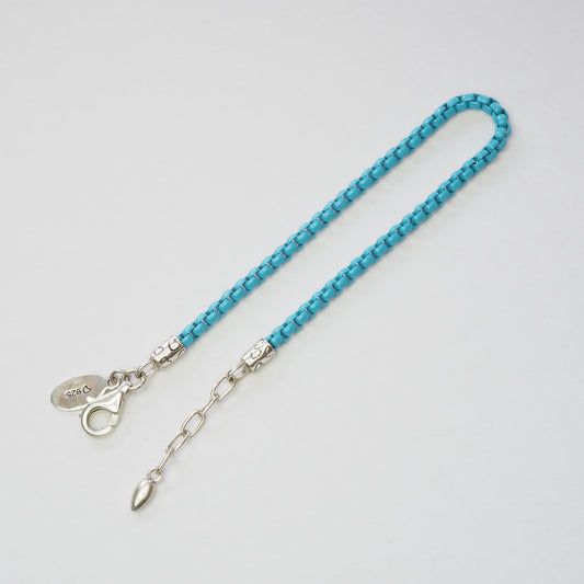 Moress  -BLUE LUSH POP BRACELET 16.5cm + 3 extend chain