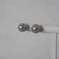 KOKO - Edison‘s Pearl Night Grey earing 8mm