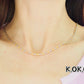 KOKO 2-Tone Silver necklace 40+5cm