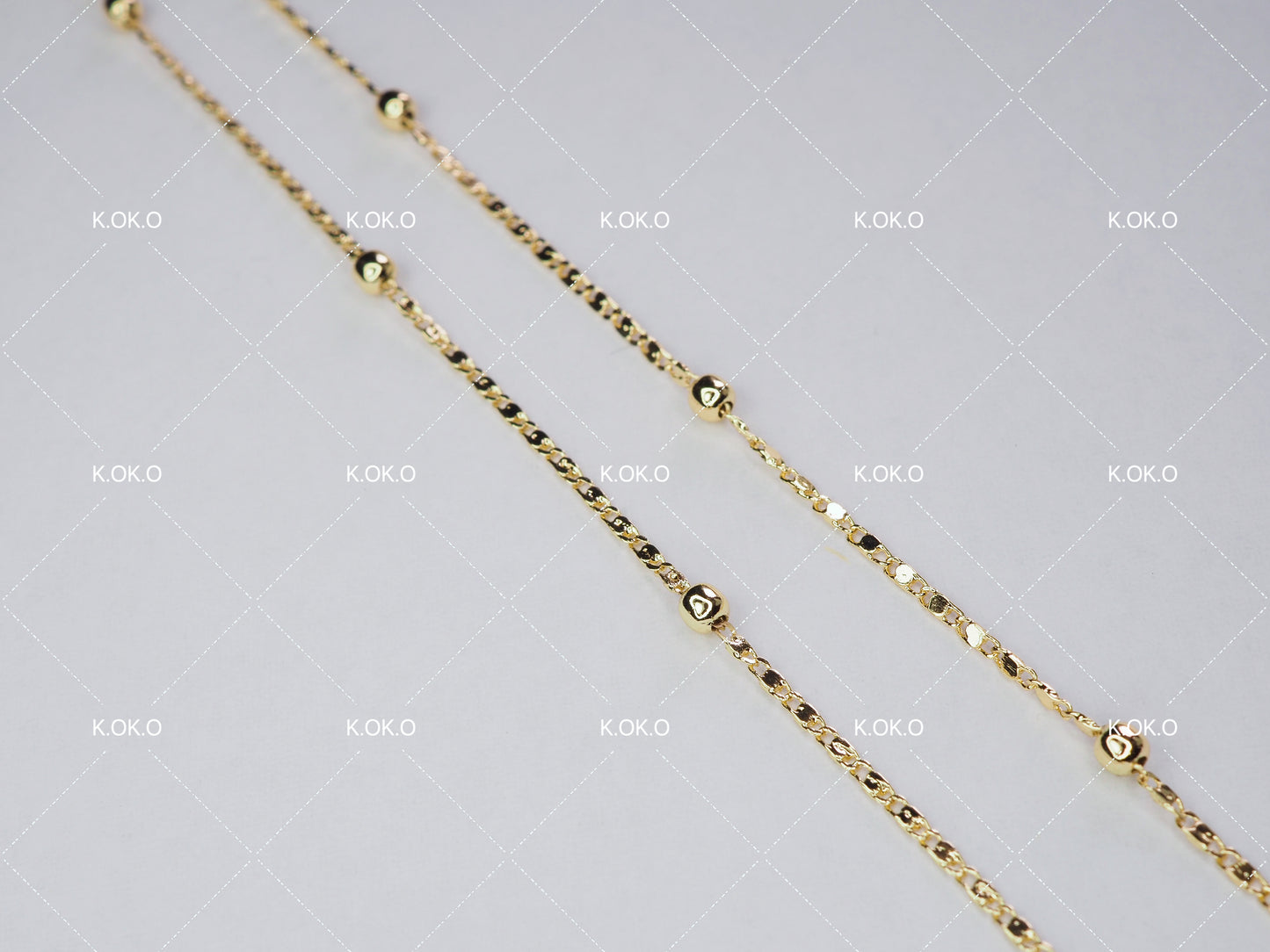 KOKO- Stella Dots Chain Necklace – 14K Gold Filled | 60cm