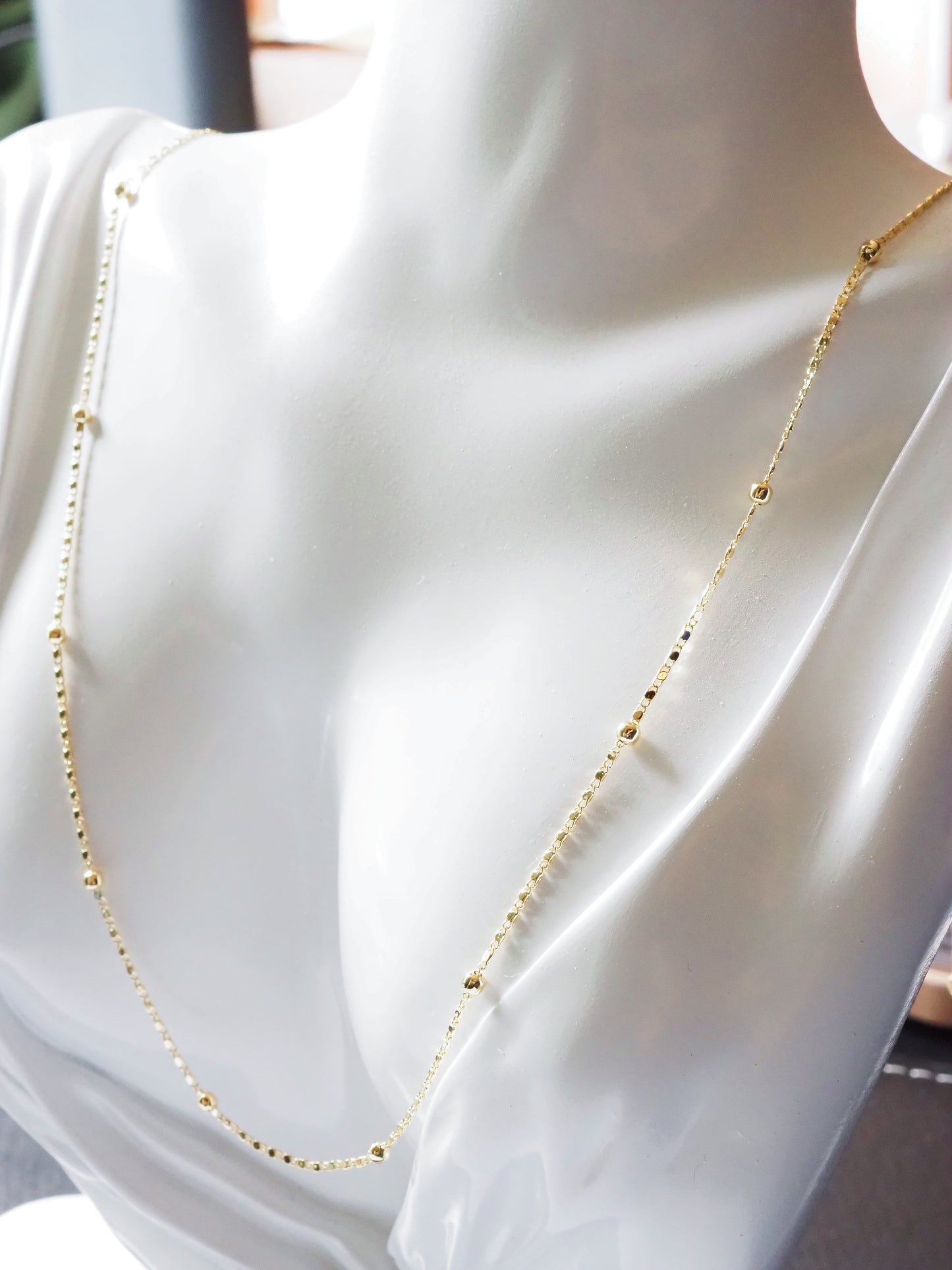 KOKO- Stella Dots Chain Necklace – 14K Gold Filled | 60cm