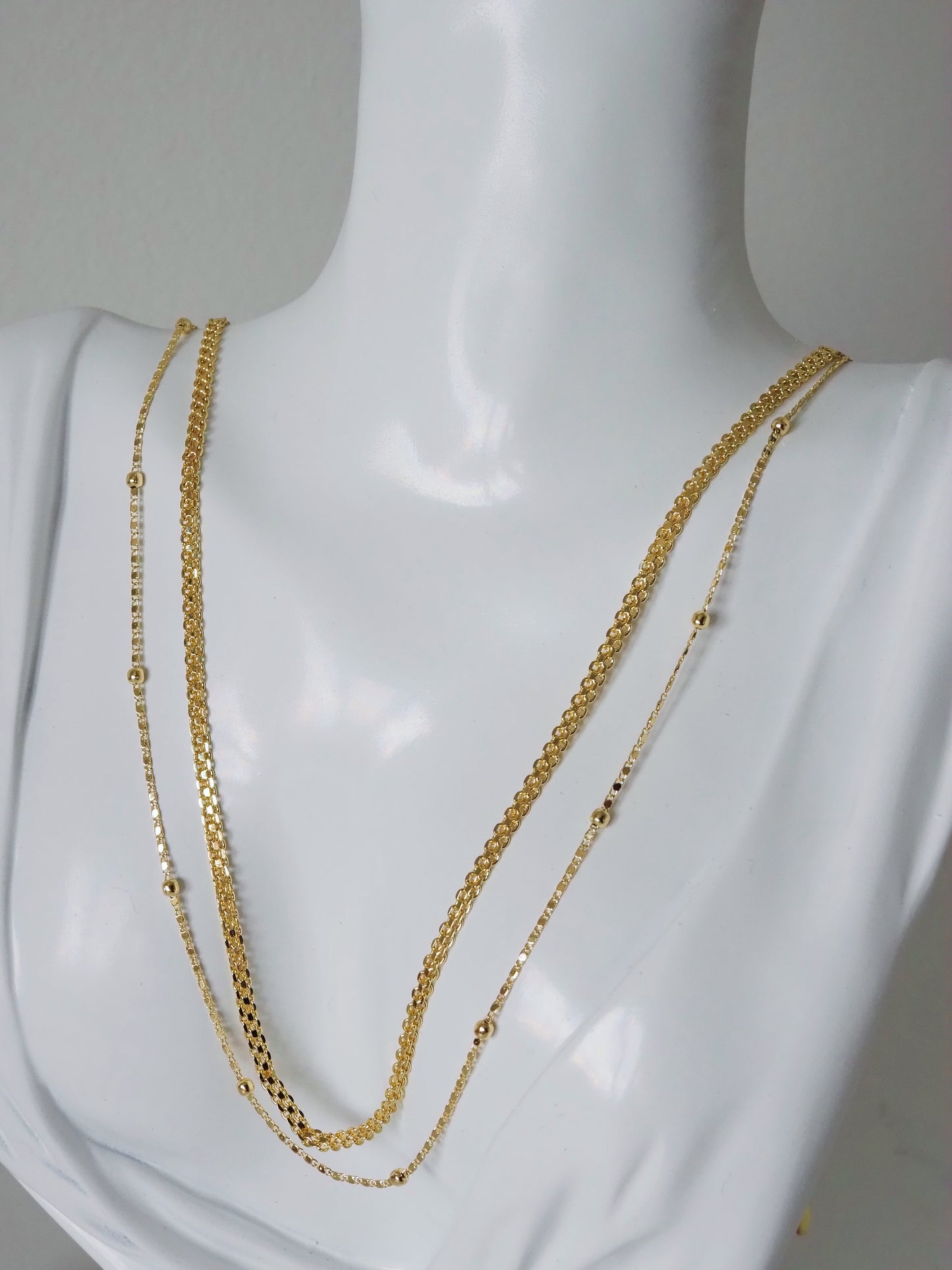 KOKO- Stella Dots Chain Necklace – 14K Gold Filled | 60cm