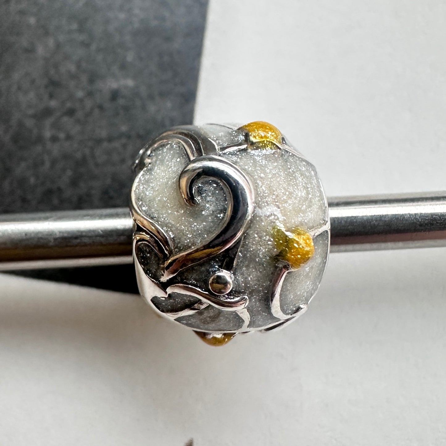 PRAAN Full Moon Party Silver Charm