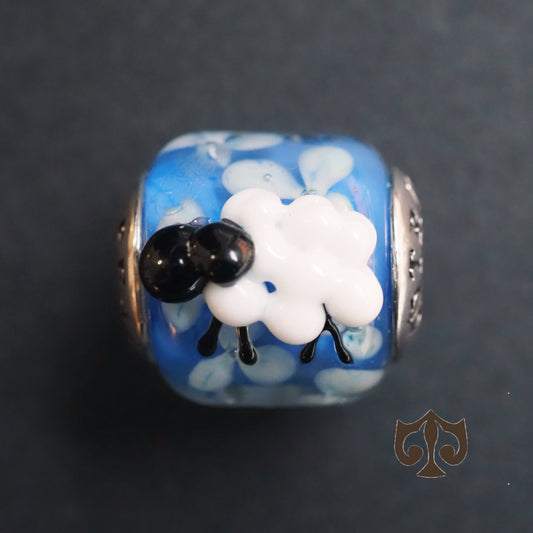 Truebeadz Unique Forgot me not sheep