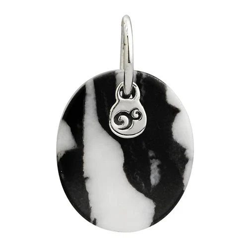 OHMnique - OROQ Pendant (Zebra Jasper)