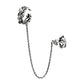 Lucky Lady Earrings With Veritas Vine Ear Cuff- on stock