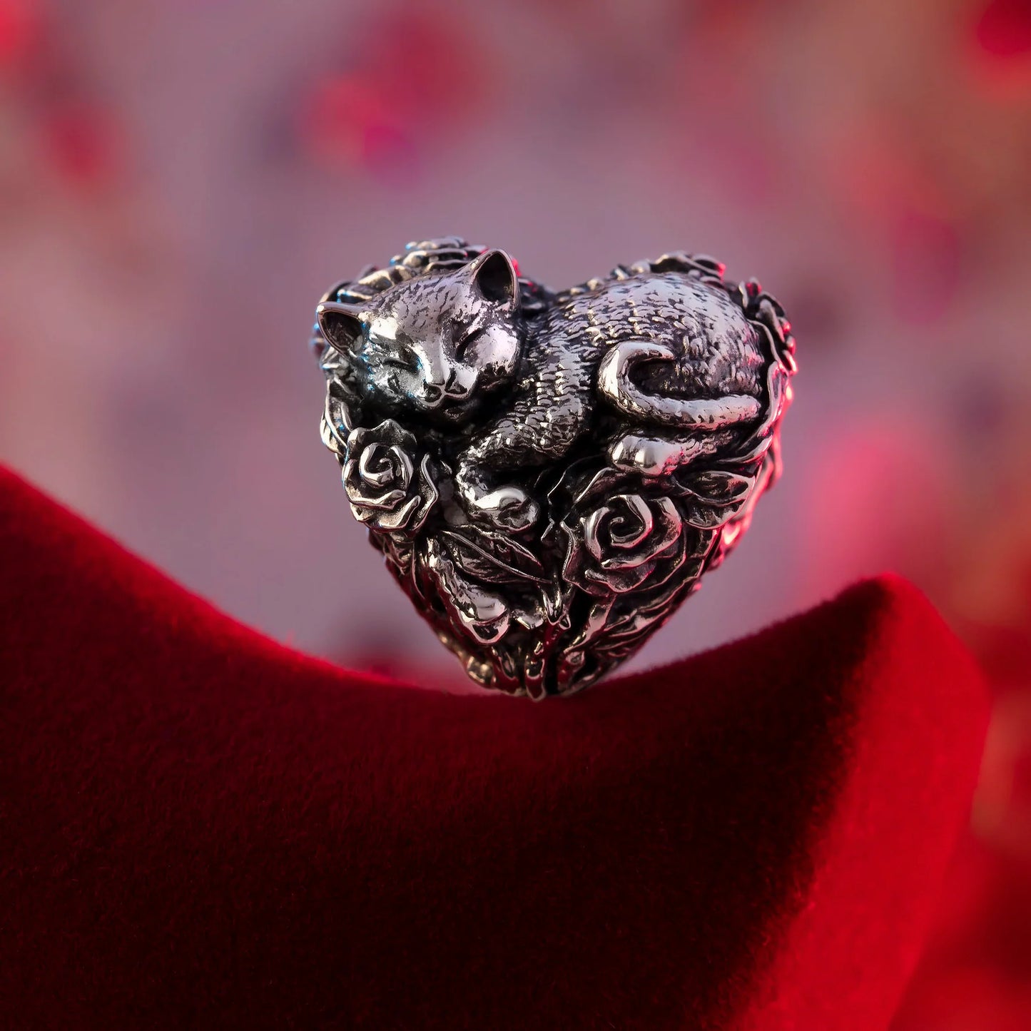 Elfbeads LOVE GROWS IN SECRET - FLUFFY HEART