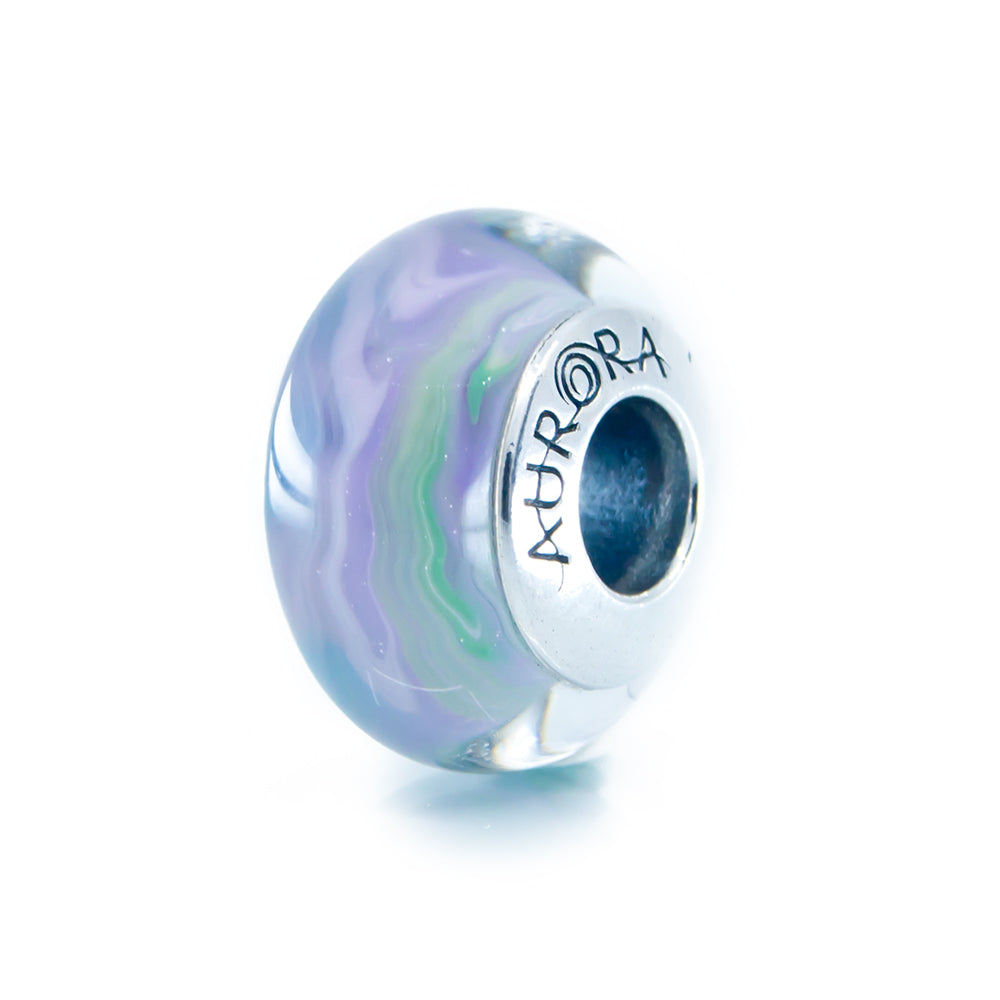 Aurora Lights of Dawn Murano Glass Bead ©