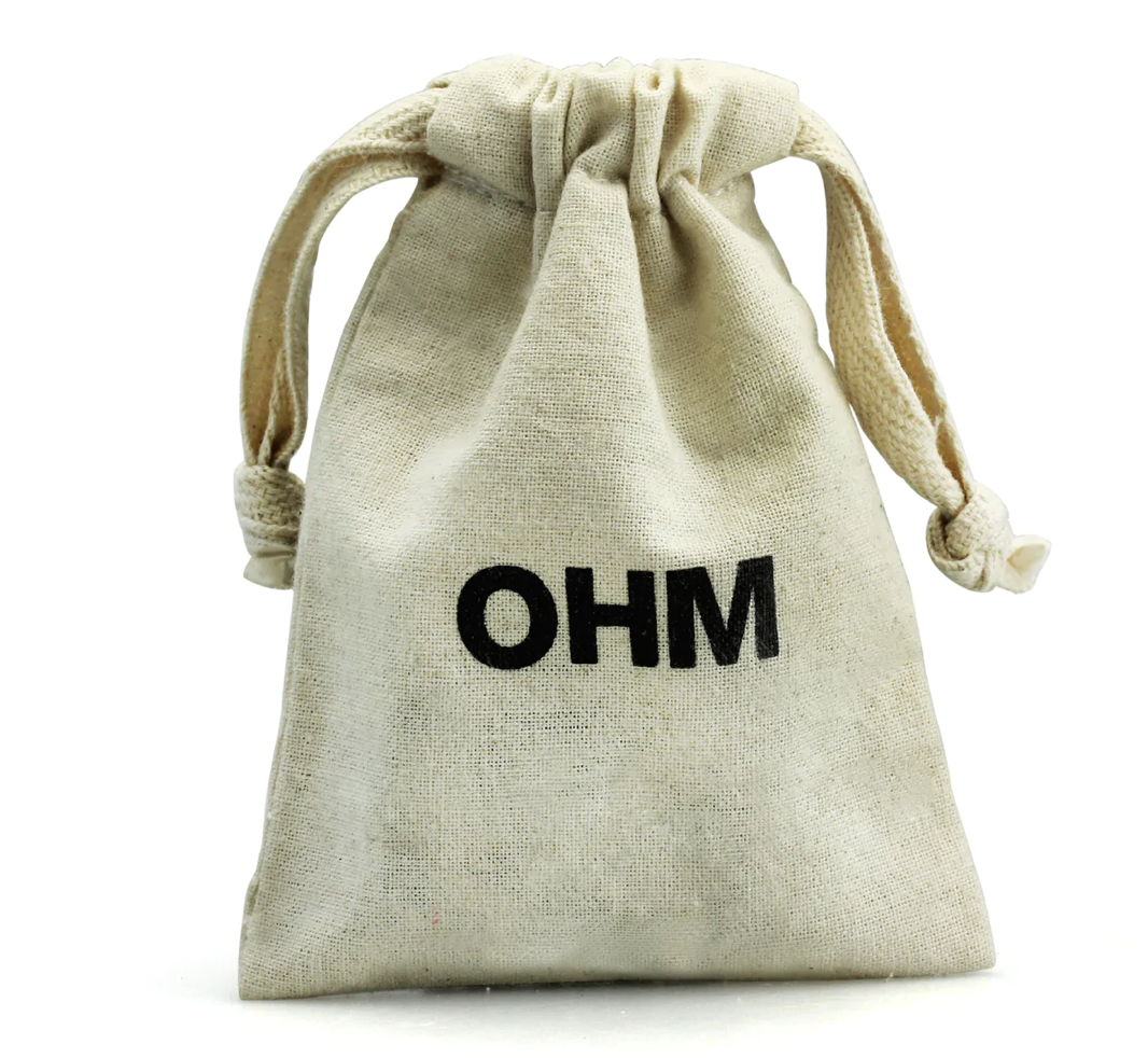 Ohm Beads Canvas Pouches -Small (x20)