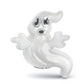 Bella Fascini Halloween Haunting Ghost Luxe Color™ Enamel Bead Charm - Sparkly Boo
