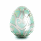 Bella Fascini Easter Egg Filigree Luxe Color™ Enamel Bead Charm - Green
