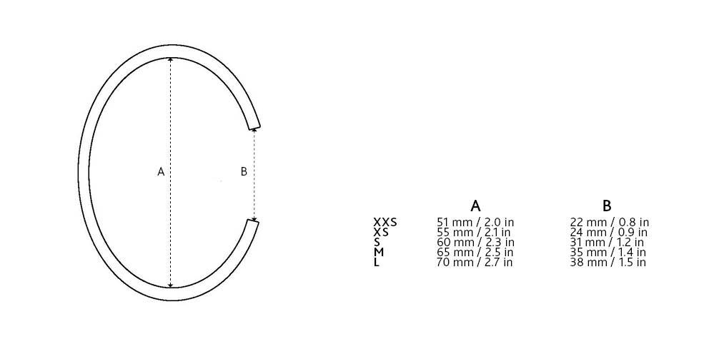 TPOA Smooth Alternate Bangle