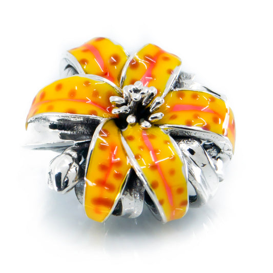 Aurora Orange Tiger Lily Charm © -pre order