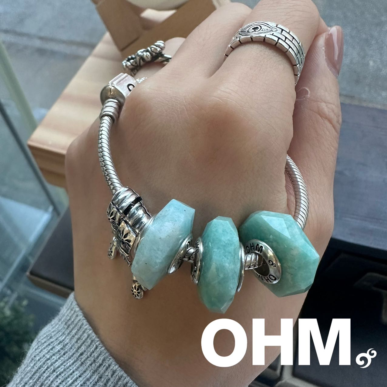 OHMnique - Amazonite Awesomatnite - 3 pieces left