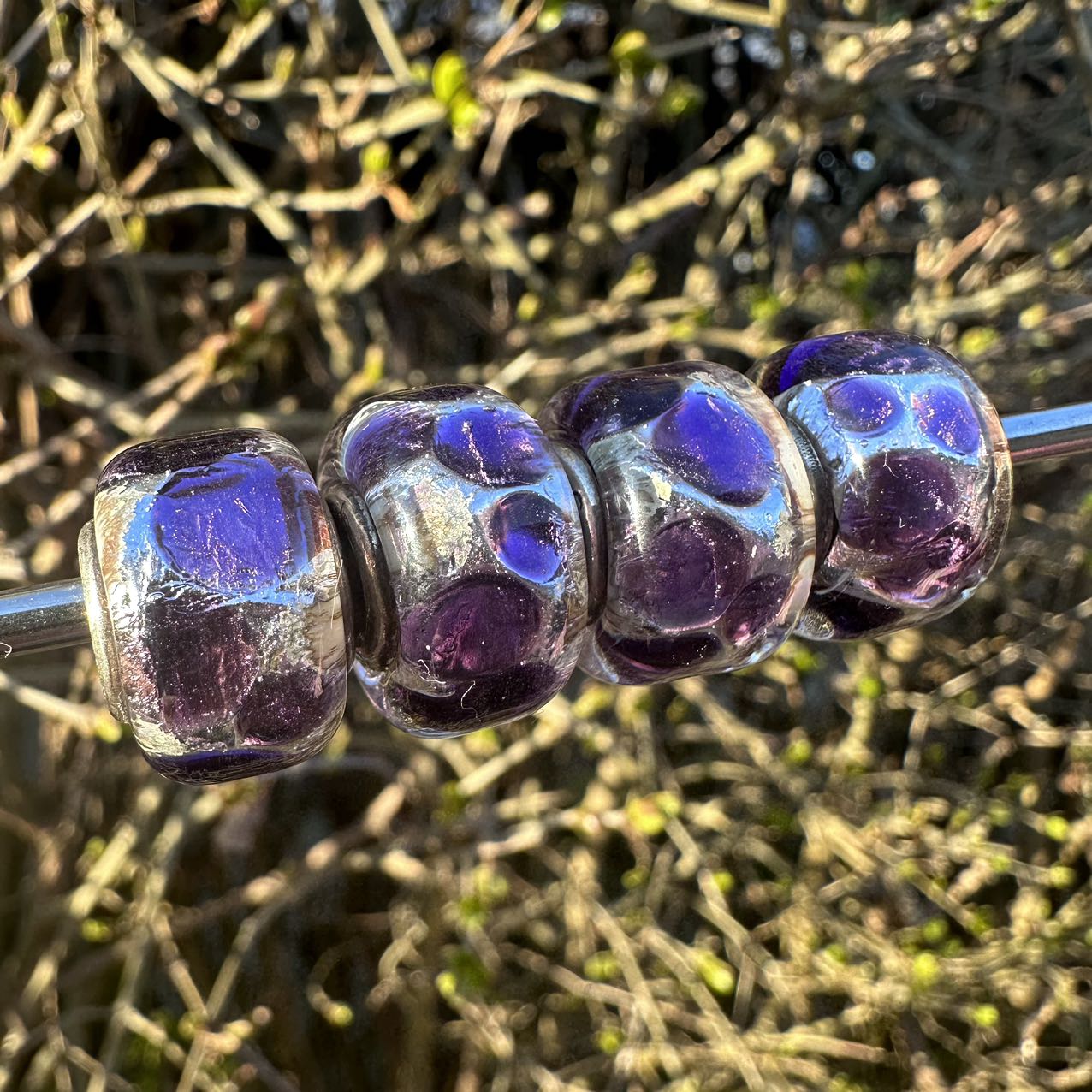 Spiritbeads Glas Lavender Field